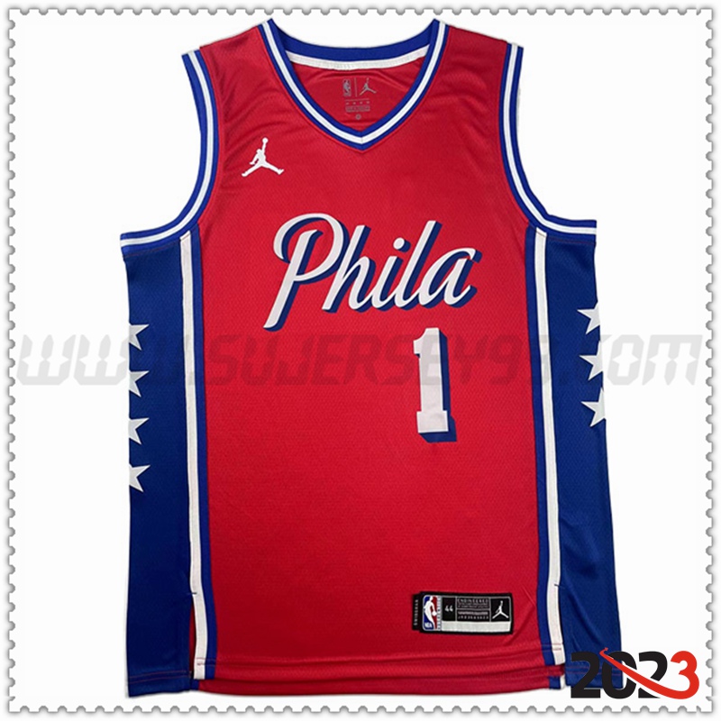 Camisetas Philadelphia 76ers (HARDEN #1) 2023/24 Negro