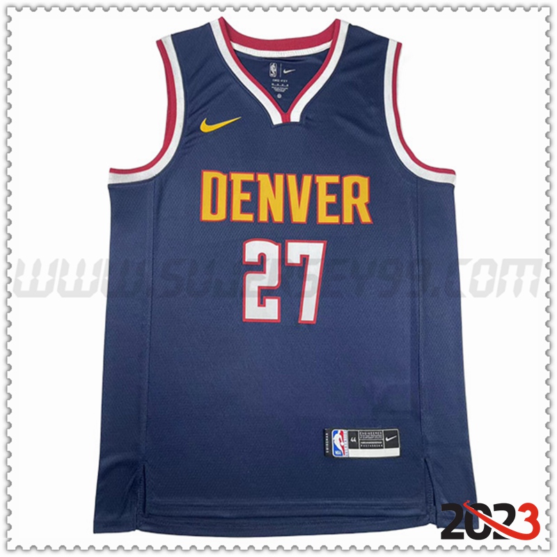 Camisetas Denver Nuggets (MURRAY #27) 2023/24 Azul marino