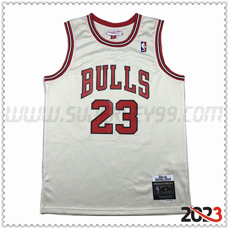 Camisetas Chicago Bulls (JORDAN #23) 2023/24 Blanco -03