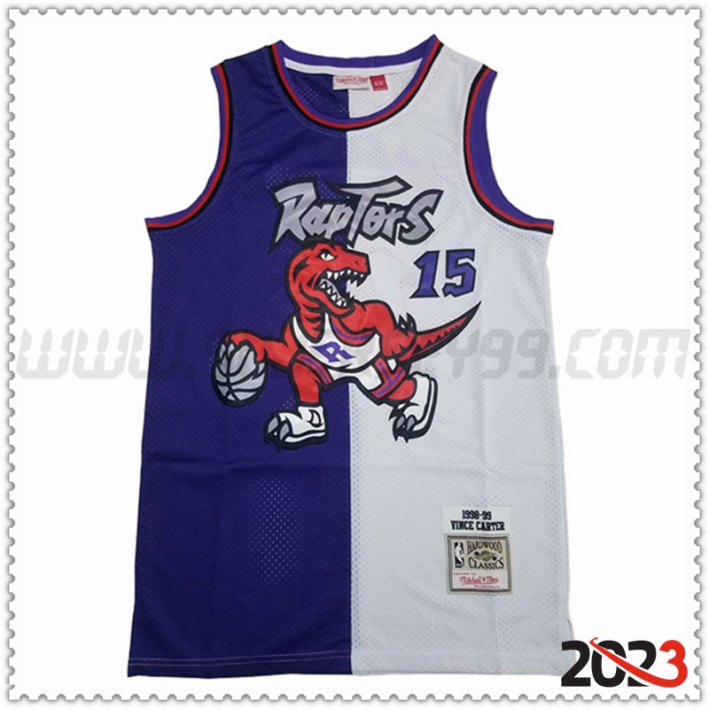 Camisetas Toronto Raptors (CARTER #33) 2023/24 Rojo/Blanco