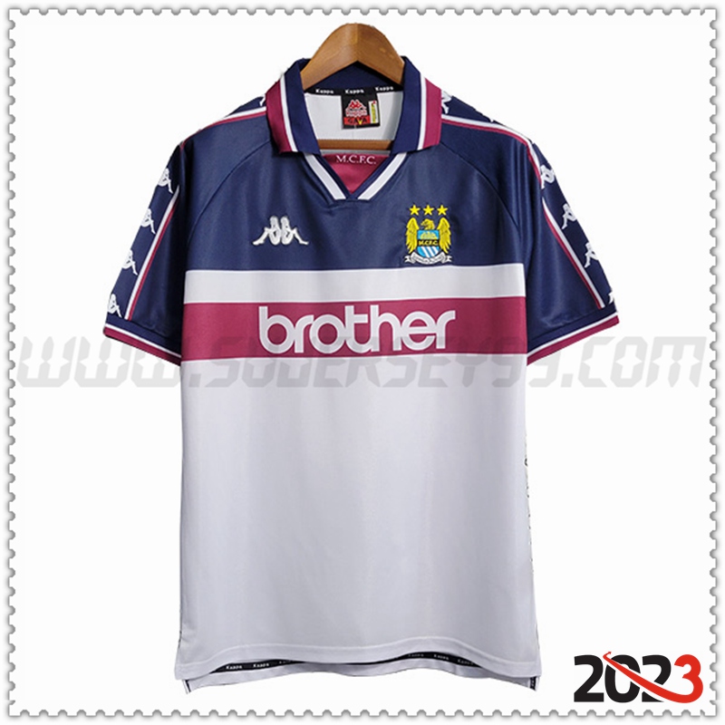 Segunda Camiseta Retro Manchester City 1997/1998