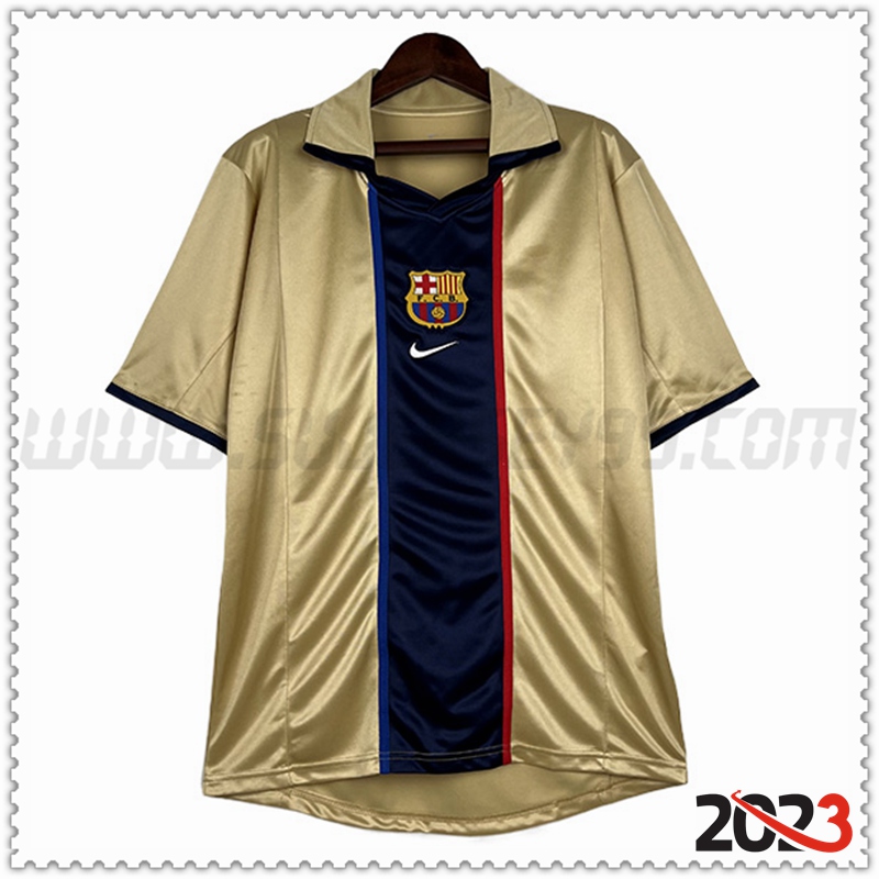 Segunda Camiseta Retro FC Barcelona 2002/2003