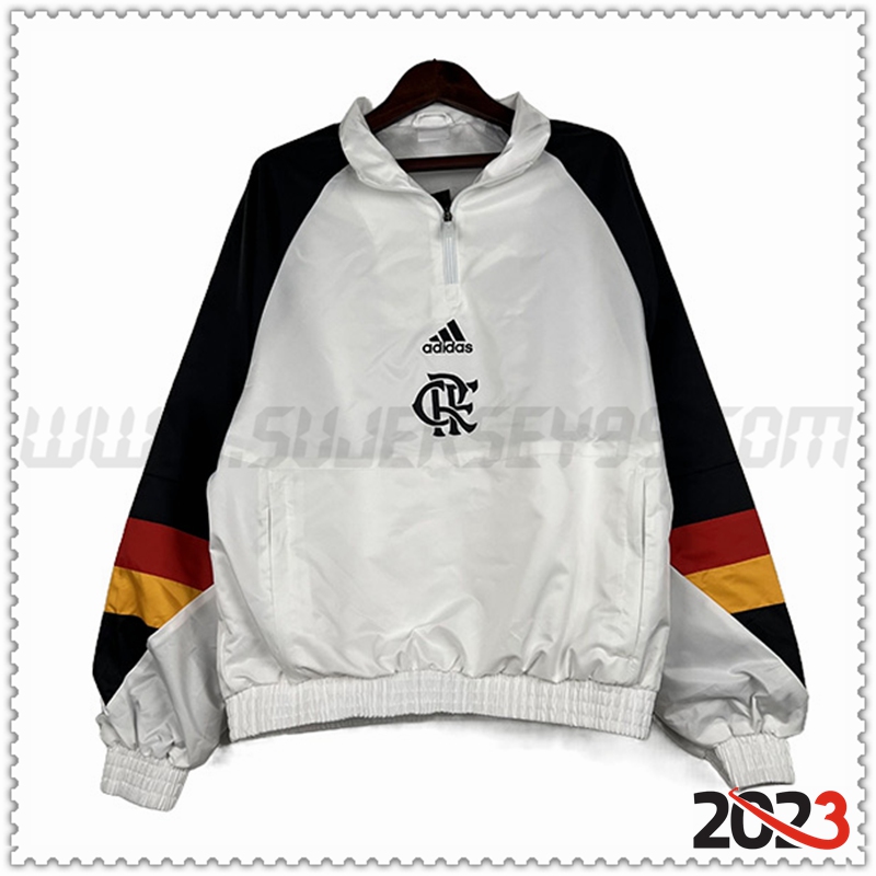 Rompevientos Flamengo Blanco 2023 2024