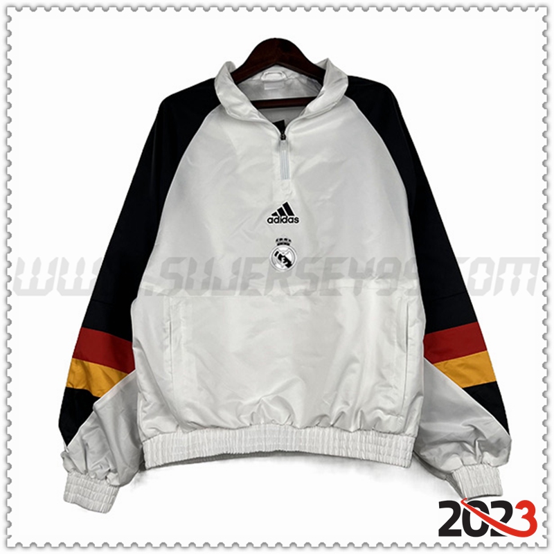 Rompevientos Real Madrid Blanco 2023 2024 -04