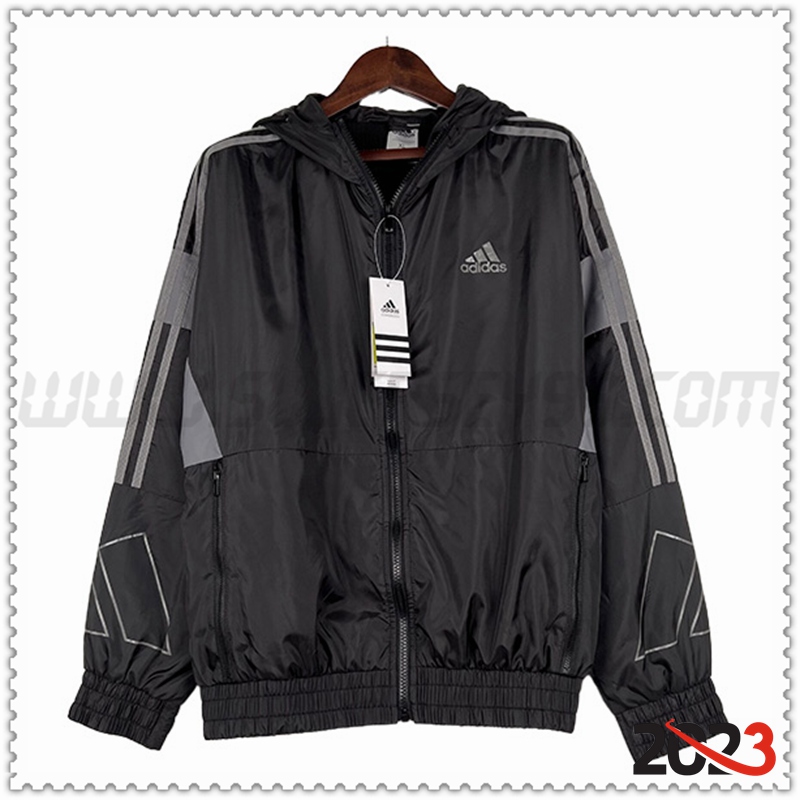 Rompevientos Adidas Negro 2023 2024 -03