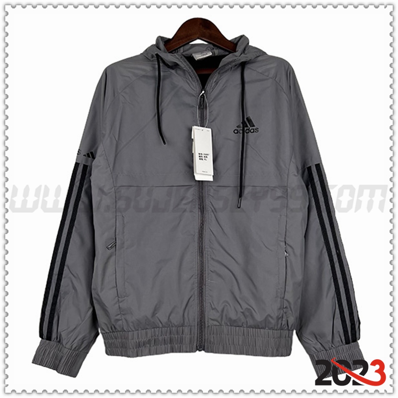 Rompevientos Adidas Gris 2023 2024 -02