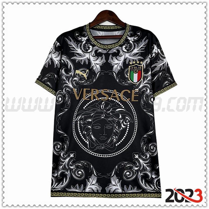 Camiseta Equipo Italia Negro Edicion especial 2023 2024