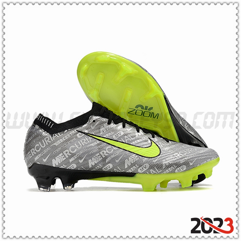 Nike Botas De Fútbol Air Zoom Mercurial Vapor 15 Elite XXV FG Gris