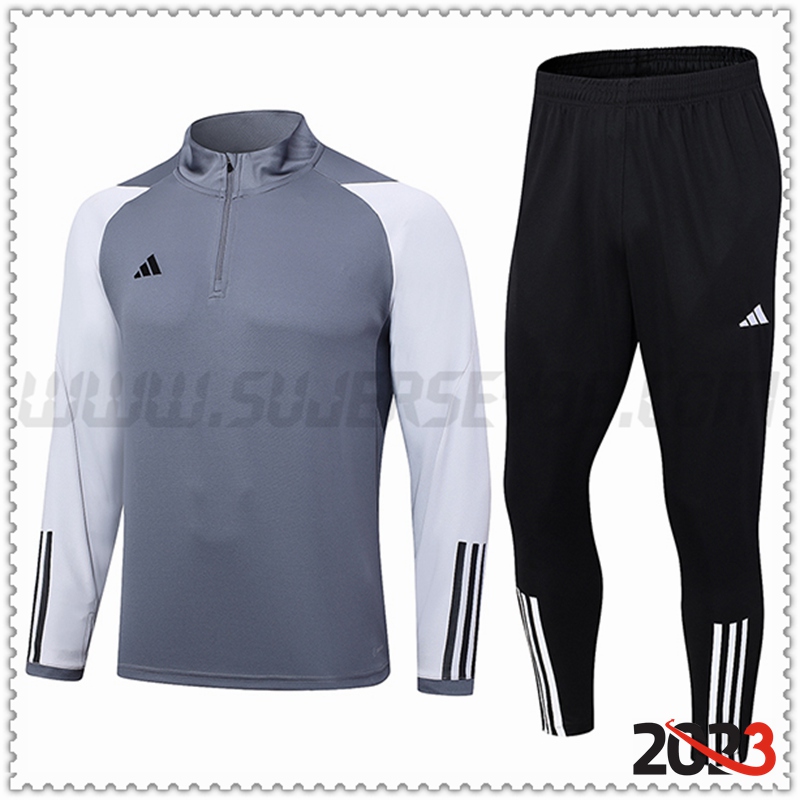 Chandal Futbol Adidas Gris 2023 2024