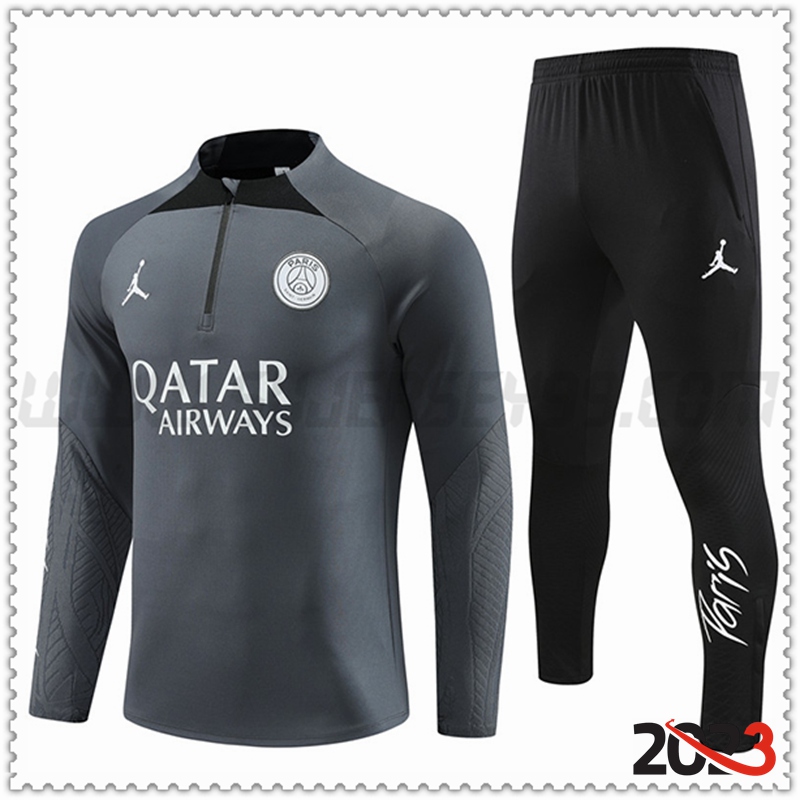 Chandal Futbol PSG Gris 2023 2024