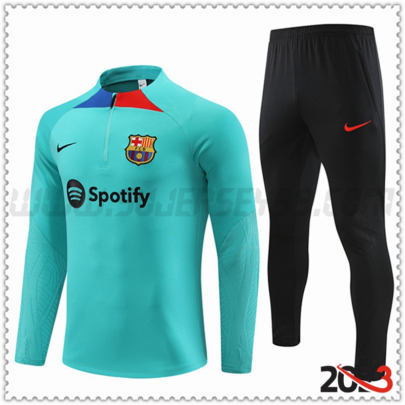 Chandal Futbol FC Barcelona Verde 2023 2024 -03