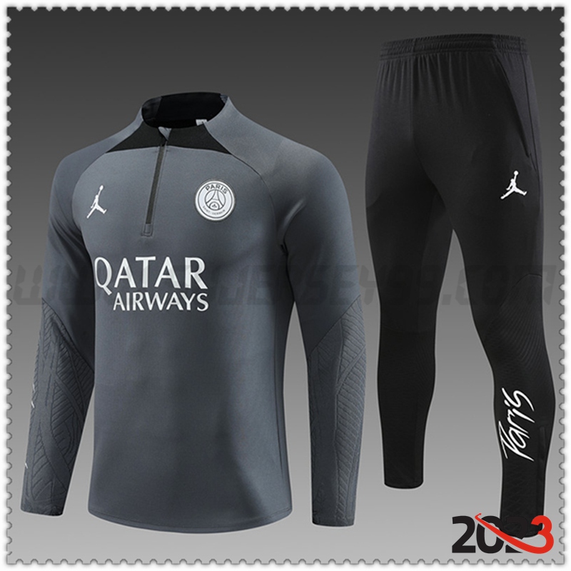 Chandal Futbol PSG Ninos Gris 2023 2024