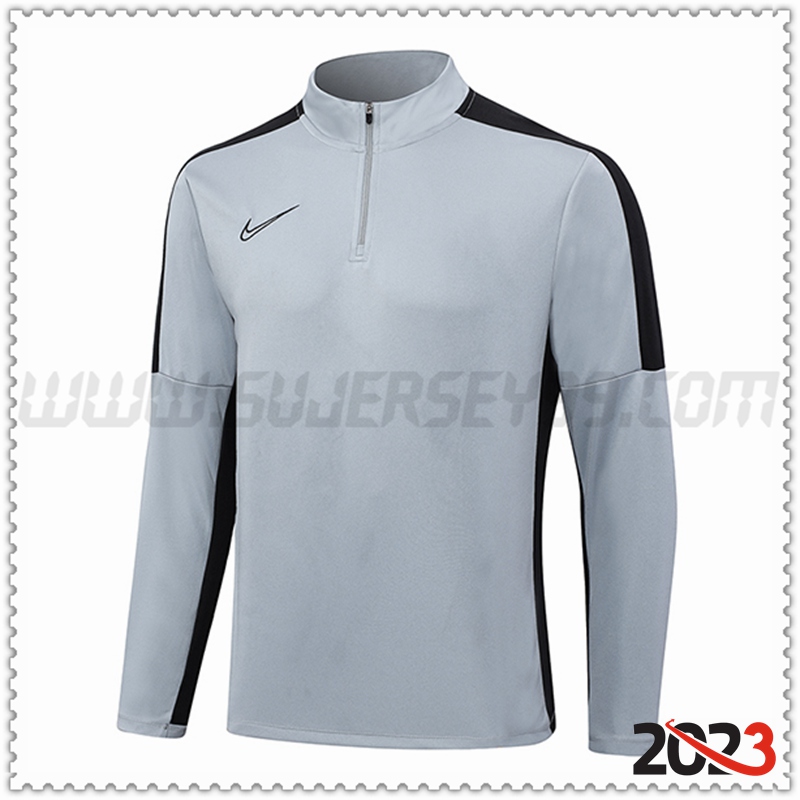 Sudadera Entrenamiento Nike Gris 2023 2024