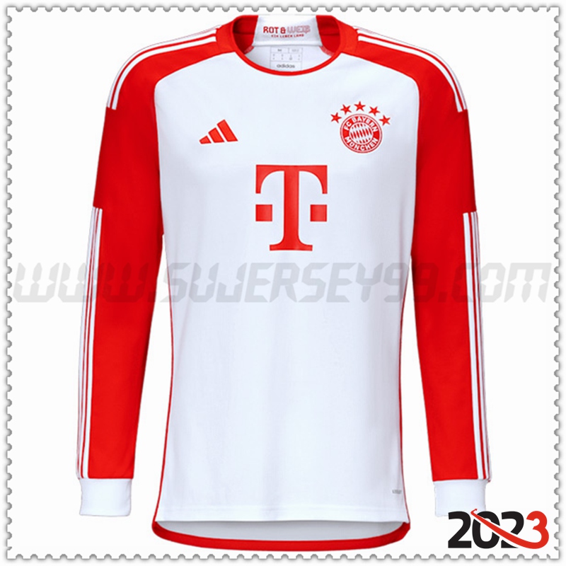 Primera Nuevo Camiseta Bayern Munich Manga larga 2023 2024