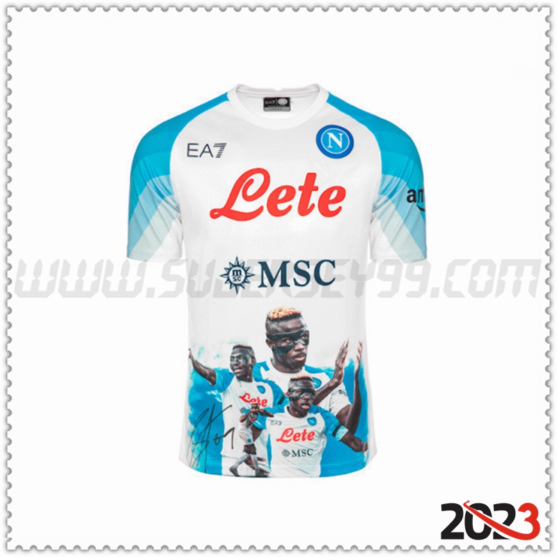 Camiseta Entrenamiento SSC Napoles Face Game Osimhen Match 2022/2023