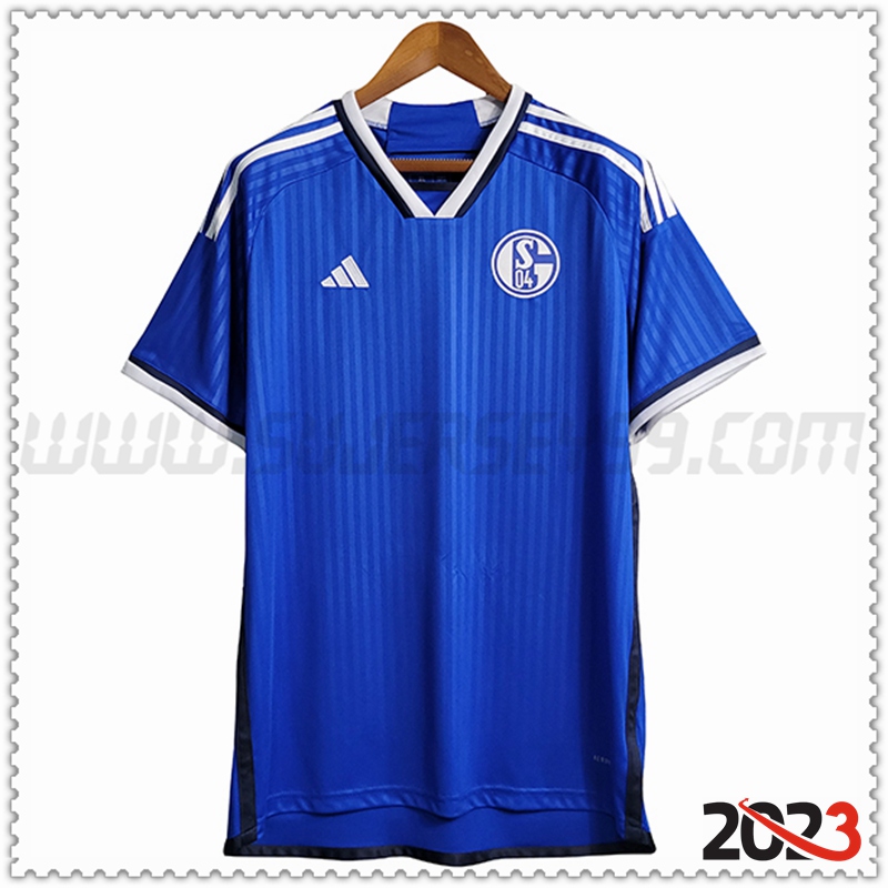 Primera Camiseta Futbol Schalke 04 2023 2024