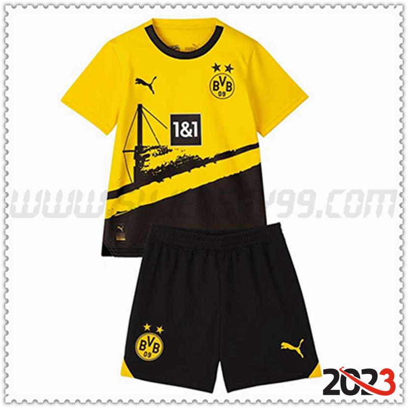 Primera Equipacion del Dortmund BVB Ninos 2023 2024