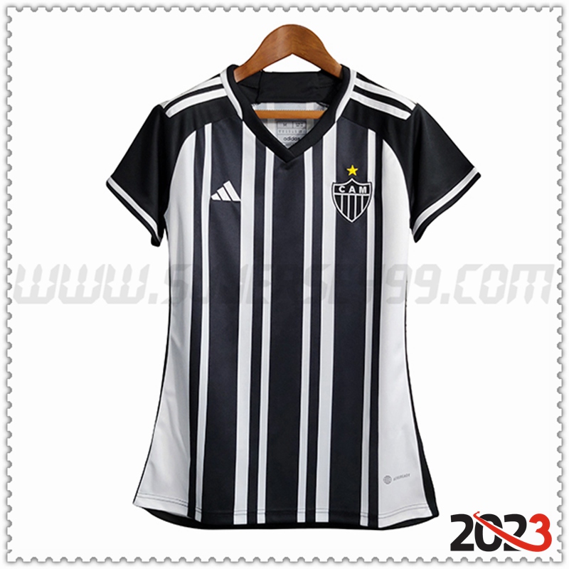 Primera Camiseta Futbol Atletico Mineiro Mujer 2023 2024