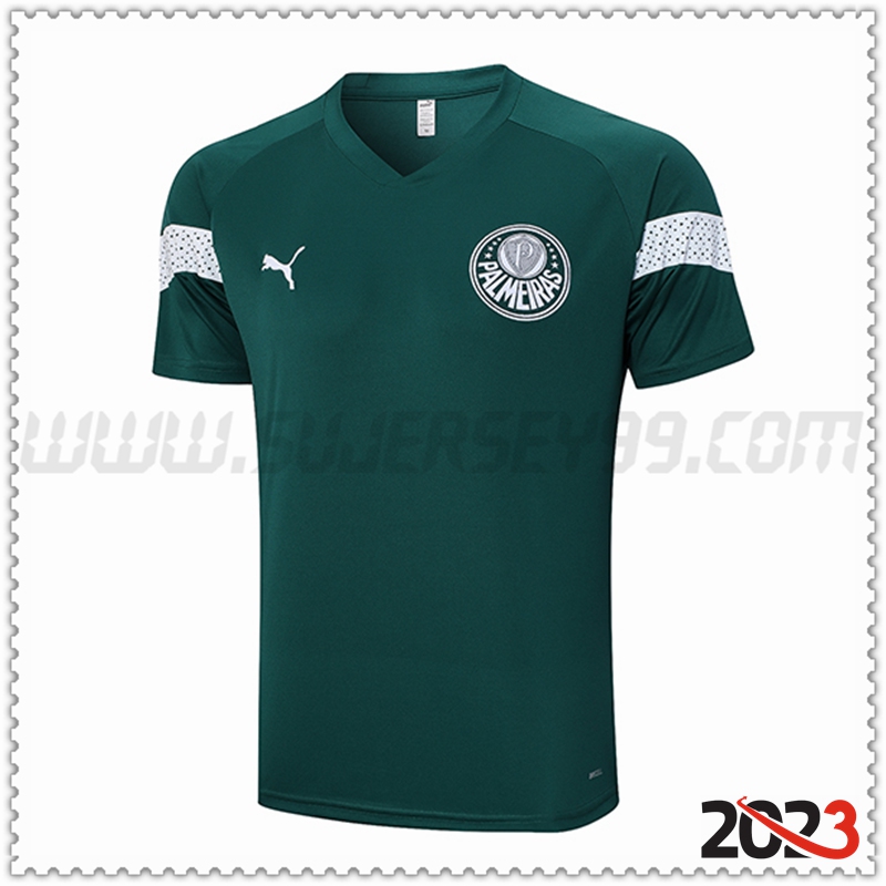 Camiseta Entrenamiento Palmeiras Verde 2023 2024 -03