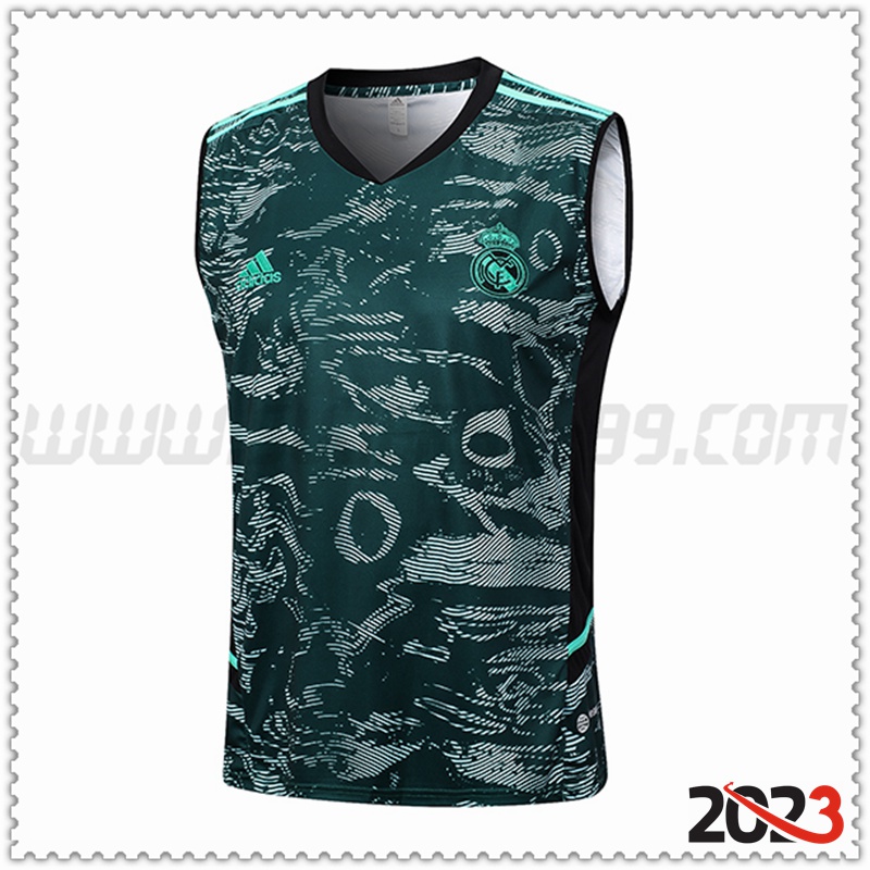 Chalecos De Futbol Real Madrid Verde 2023 2024 -02