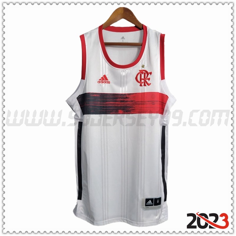 Chalecos De Futbol Flamengo Blanco 2023 2024 -04