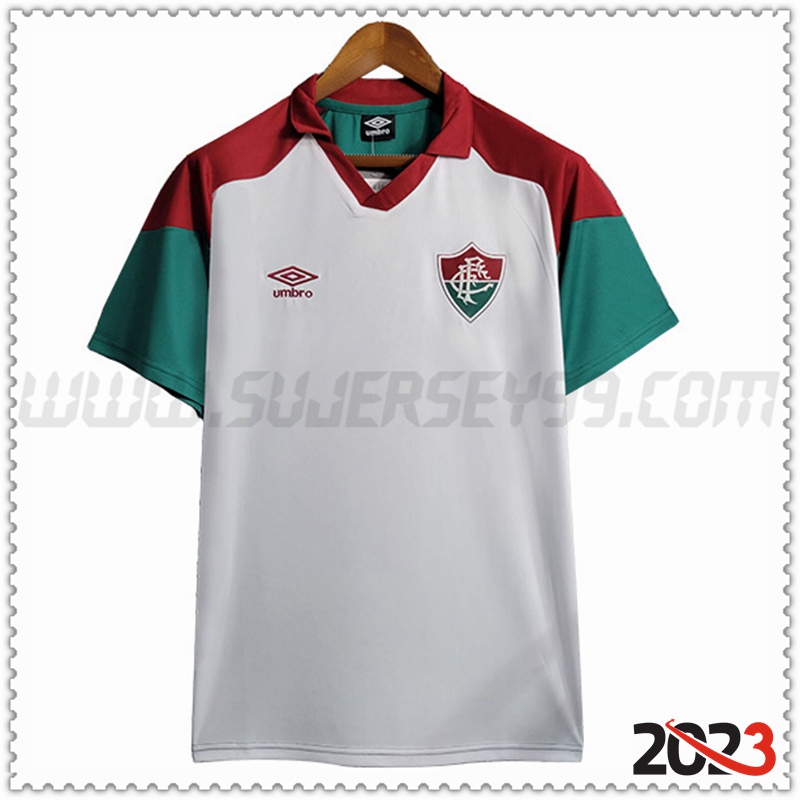 Camiseta Entrenamiento Fluminense Blanco/Rojo/Verde 2023 2024