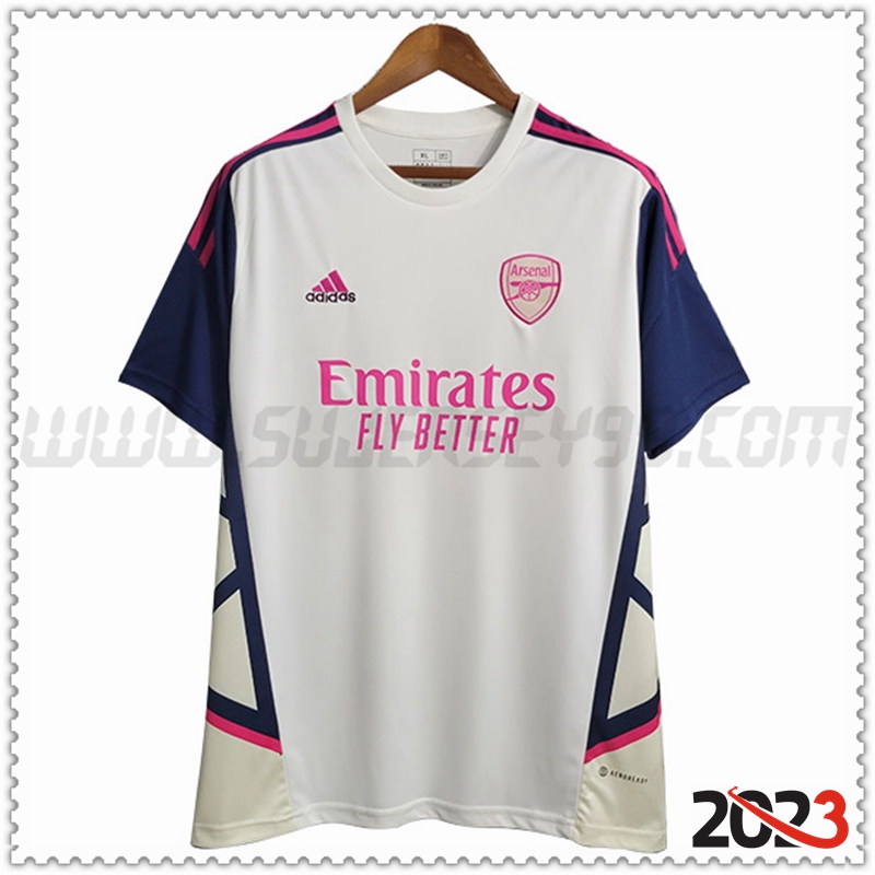 Camiseta Entrenamiento Arsenal Blanco 2023 2024