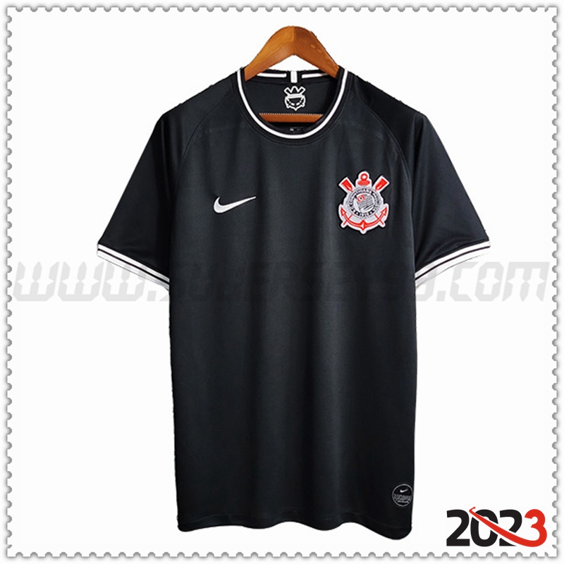 Camiseta Entrenamiento Corinthians Negro 2023 2024 -02