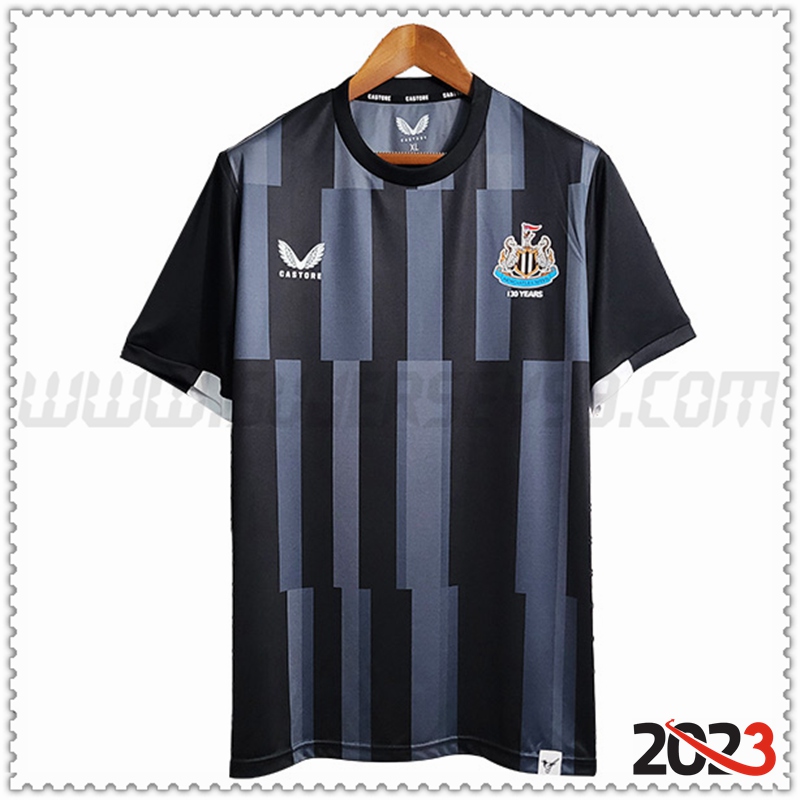 Camiseta Entrenamiento Newcastle Gris/Negro 2023 2024
