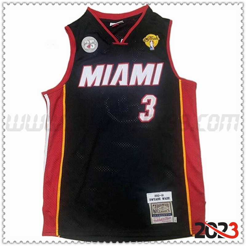 Camisetas Miami Heat (WAED #3) 2023/24 Negro