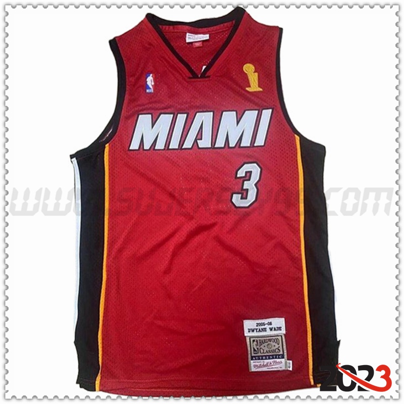 Camisetas Miami Heat (WAED #3) 2023/24 Rojo