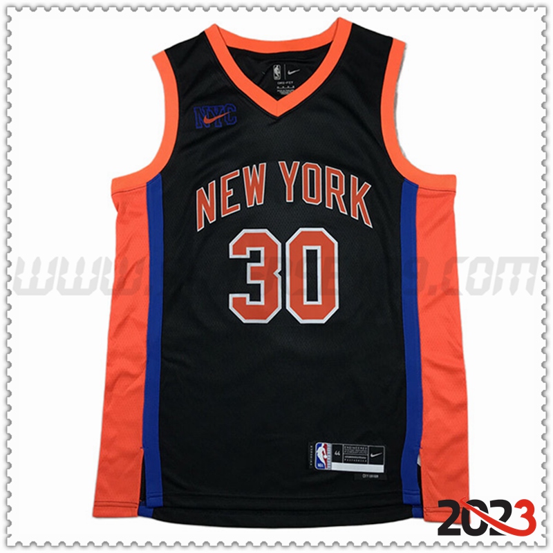 Camisetas New York Knicks (RANDLE #30) 2023/24 Negro -02