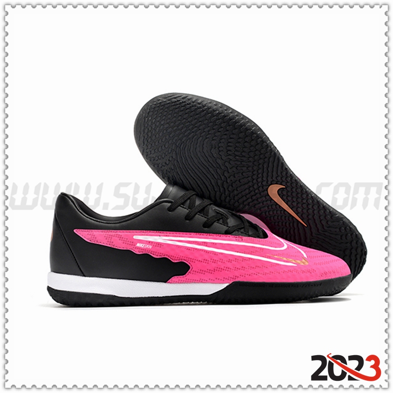 Nike Botas De Fútbol Phantom GX Academy IC Negro/Rosa