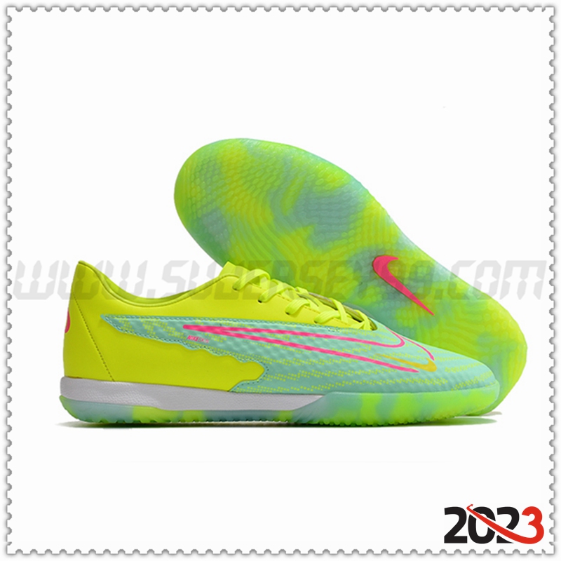 Nike Botas De Fútbol Phantom GX Academy IC Verde/Amarillo