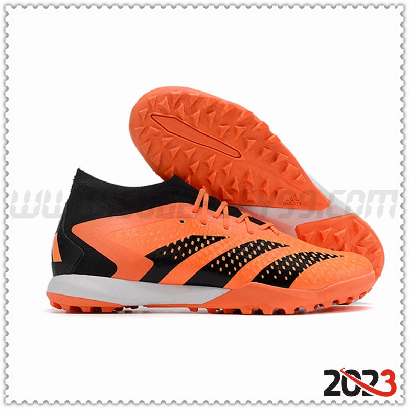 Adidas Botas De Fútbol Predator Accuracy.1 TF Rosa/Negro/Blanco