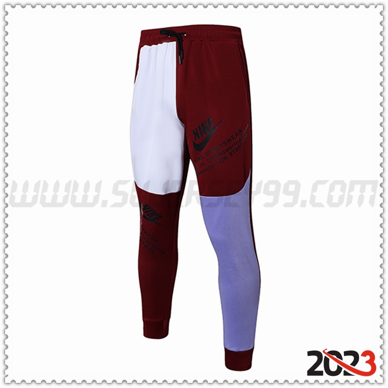 Pantalon Entrenamiento Nike Rojo/Blanco/Violeta 2023 2024