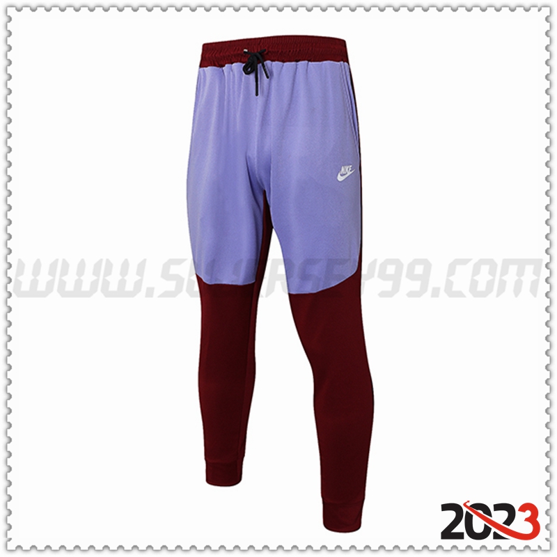 Pantalon Entrenamiento Nike Violeta/Rojo 2023 2024