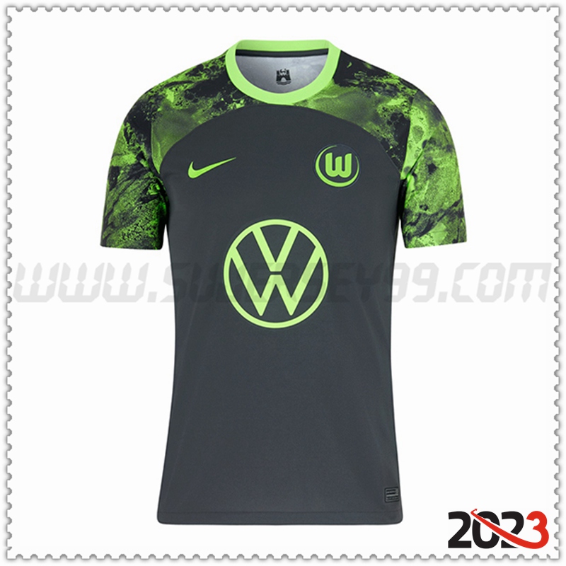 Segunda Nuevo Camiseta Vfl Wolfsburg 2023 2024