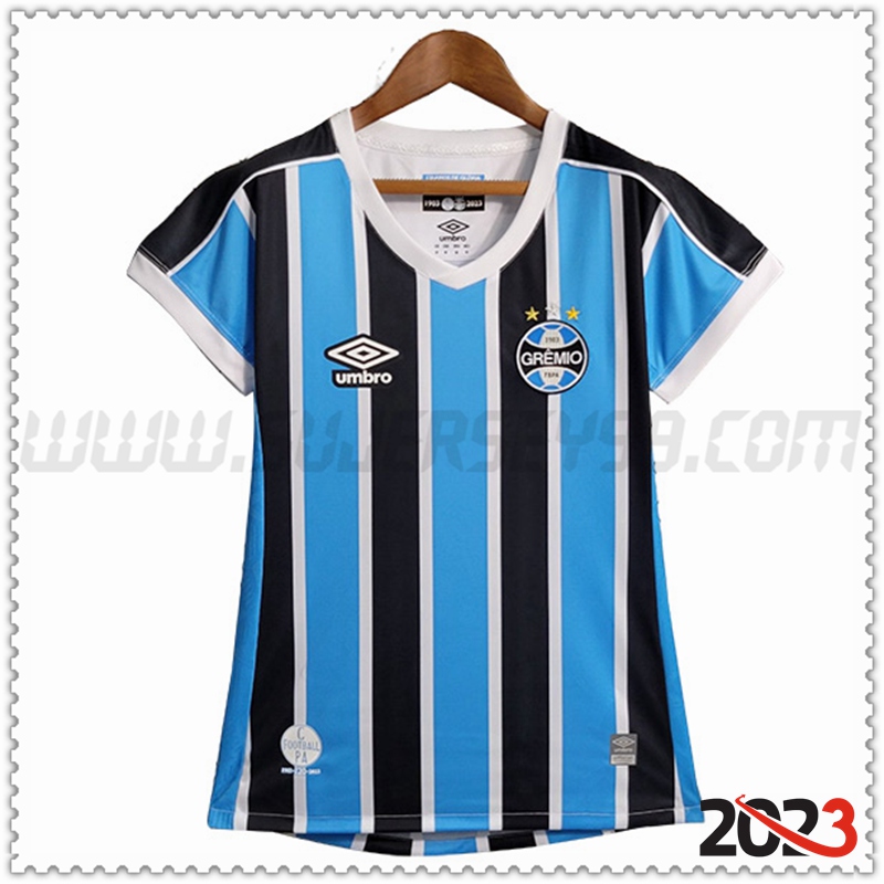 Primera Camiseta Futbol Gremio Mujer 2023 2024