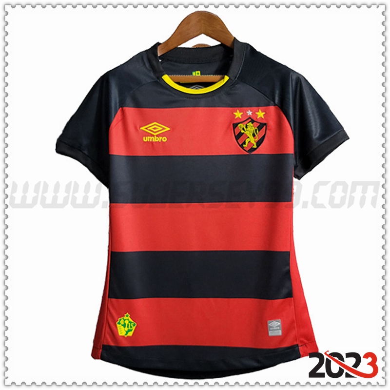 Primera Camiseta Futbol Sport Recife Mujer 2023 2024