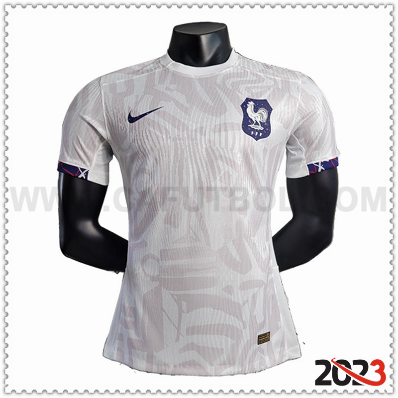 Camiseta Equipo Francia Blanca 2023 2024