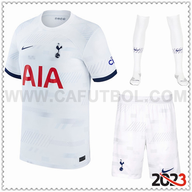 Primera Equipacion del Tottenham Hotspurs (Pantalones + Calcetines) 2023 2024