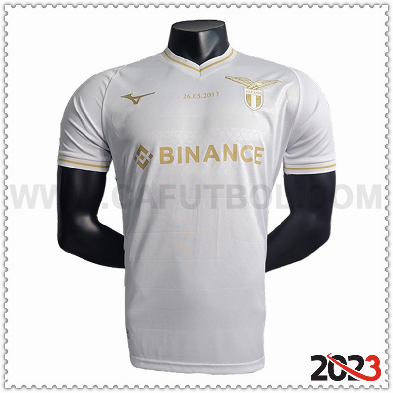 Camiseta Futbol SS Lazio Blanca 2023 2024