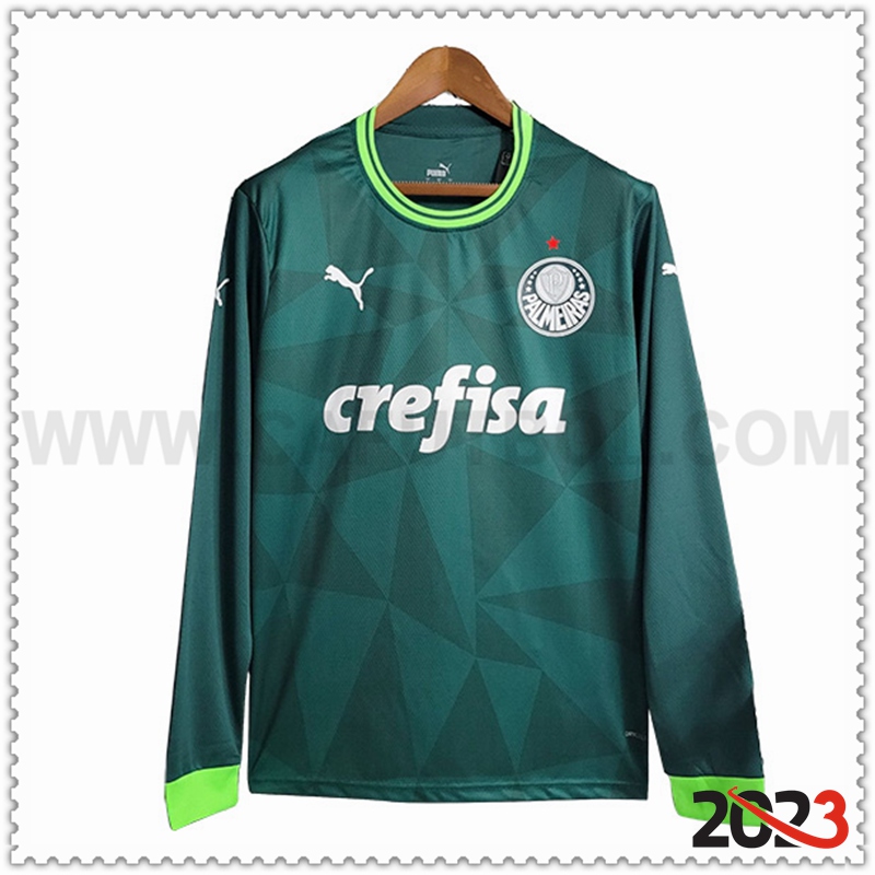 Primera Camiseta Futbol Palmeiras Manga larga 2023 2024