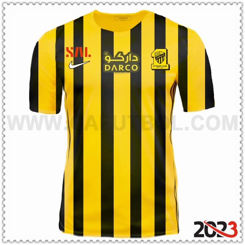 Primera Camiseta Futbol Al-Ittihad 2023 2024
