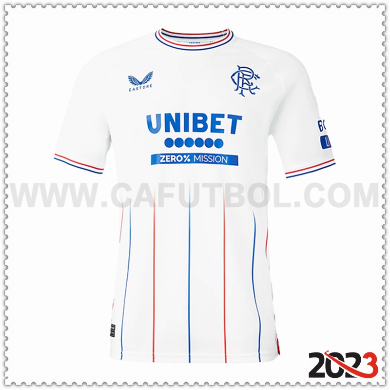 Segunda Camiseta Futbol Rangers FC 2023 2024