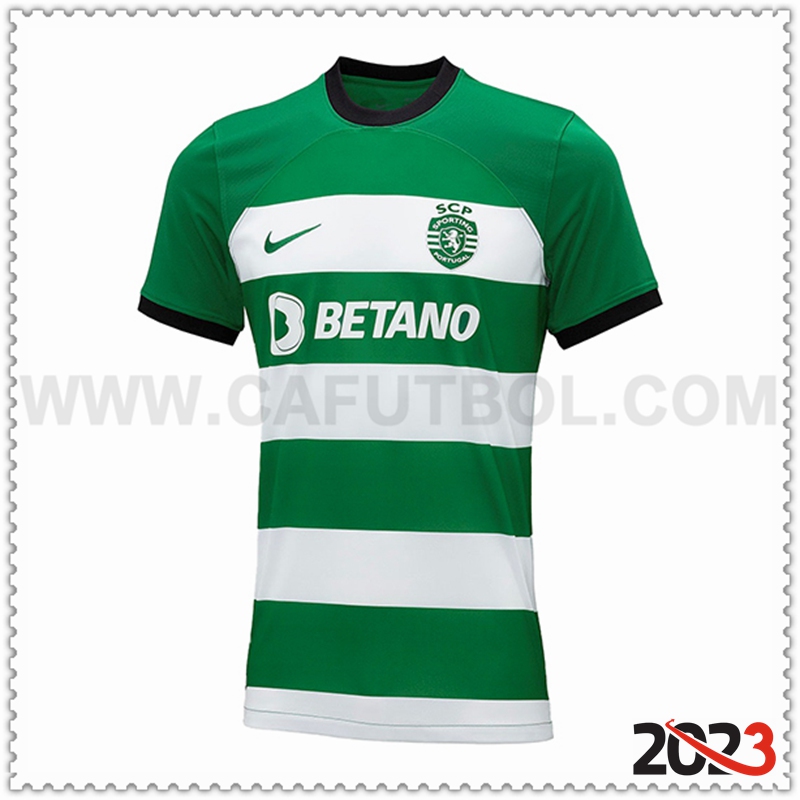 Primera Camiseta Futbol Sporting 2023 2024