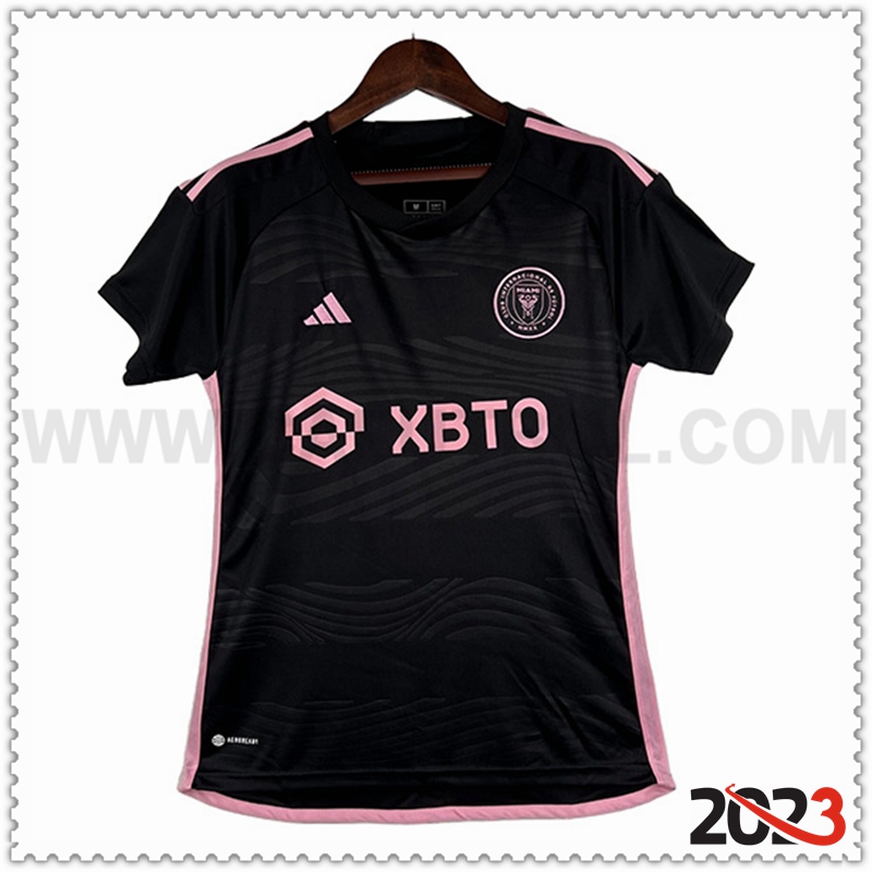 Segunda Camiseta Futbol Inter Miami CF Mujer 2023 2024