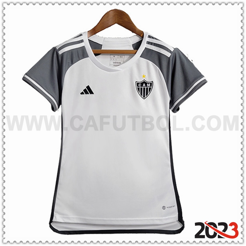 Segunda Camiseta Futbol Atletico Mineiro Mujer 2023 2024