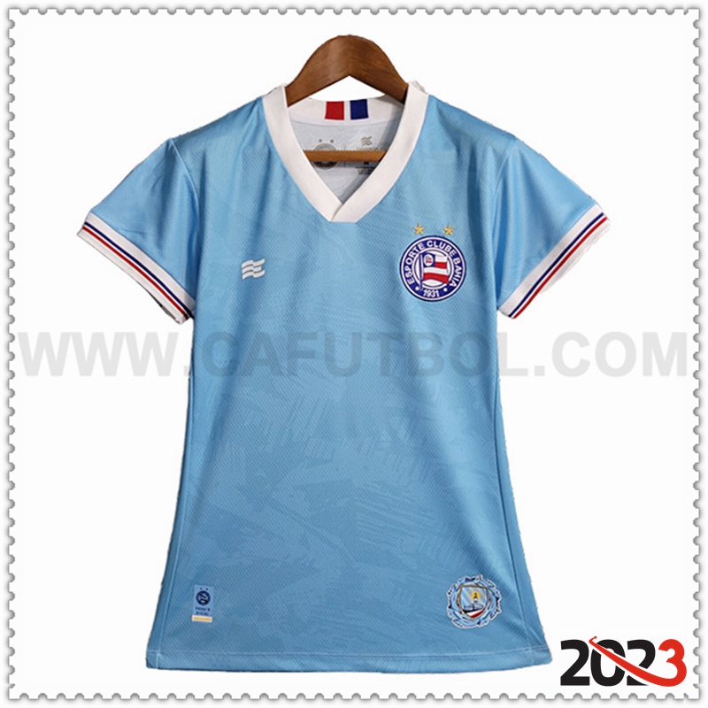 Segunda Camiseta Futbol Bahia Mujer 2023 2024